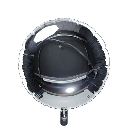 Custom Face Birthday Balloon - Sky Blue Background